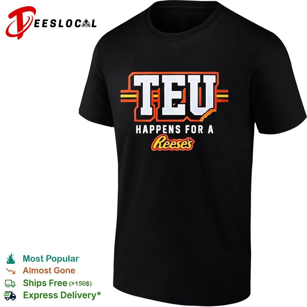 Travis Kelce TEU Happens for a Reese’s Kansas City Chiefs T-shirt