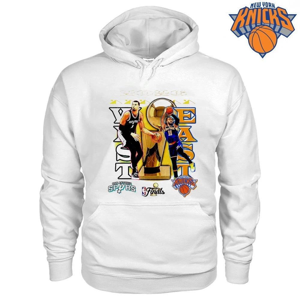 Victor Wembanyama San Antonio Spurs and Jalen Brunson New York Knicks NBA Finals 2026 shirt