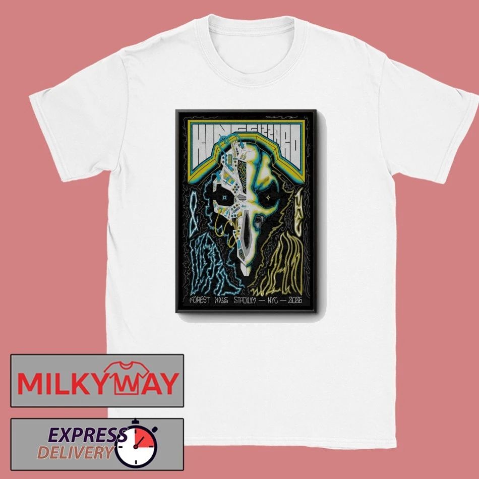 King Gizzard And The Lizard Wizard Aug 20 2026 Forest Hills NYC Poster shirt