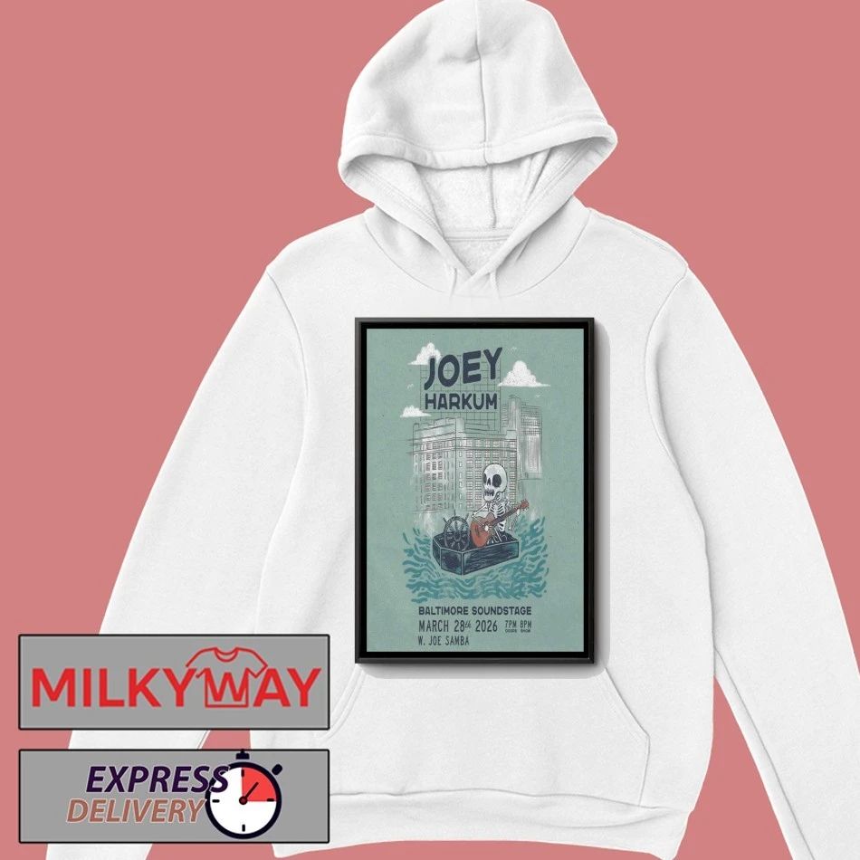 Joey Harkum Event Baltimore MD On Mar 28 2026 Poster shirt