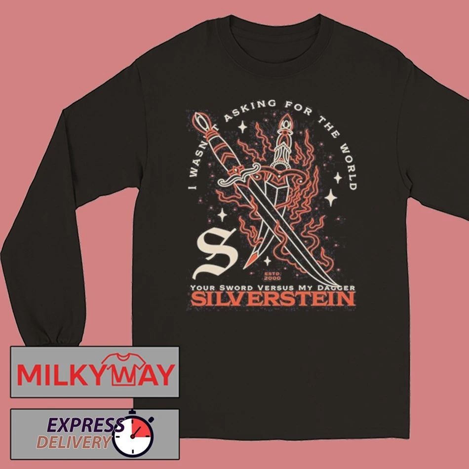 Silverstein Dagger Hoodie BLACK shirt