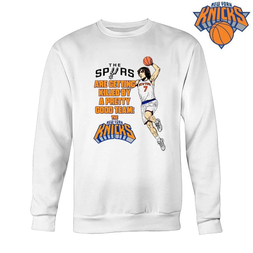New York Knicks Champions NBA 2026 Geese Band The Spurs Are Getting Killed Basketball Shirt
