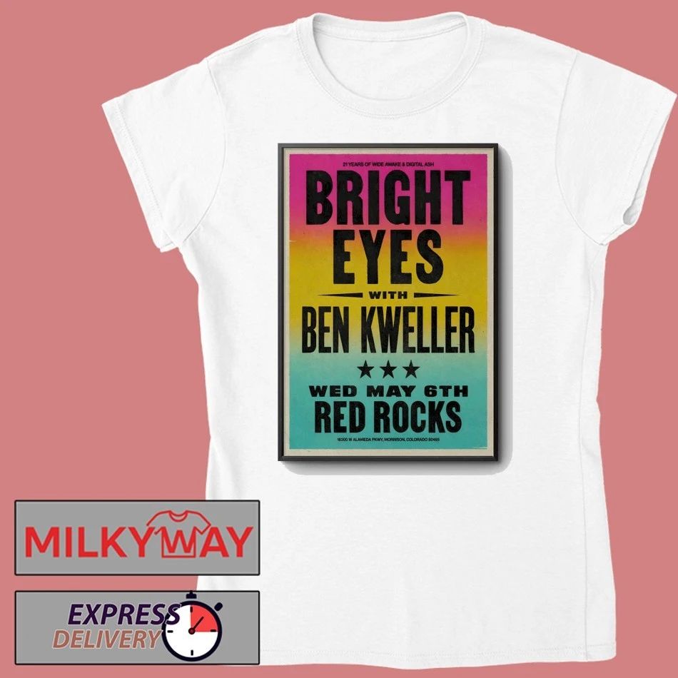 Bright Eyes Morrison CO Event On May 6 2026 Poster shirt