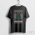 Premium Merry Zynmas Tacky 2025 Long Sleve T Shirts
