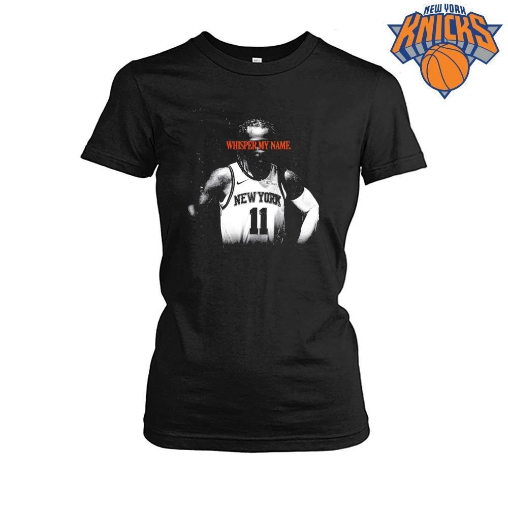 Original New York Knicks Jalen Brunson Whisper My Name Black and White Vintage Graphic NBA Finals 2026 Shirt