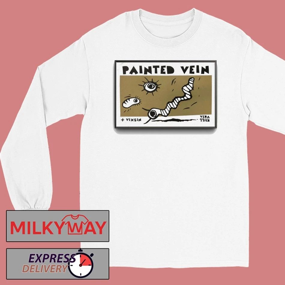 Painted Vein Groningen NL Feb 11 2026 Poster shirt