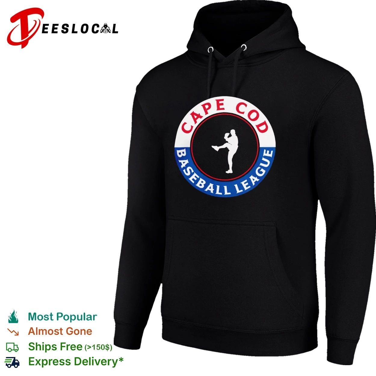 Cape Cod Baseball League Pitcher T-shirt