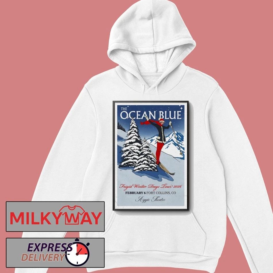 The Ocean Blue Tour Fort Collins CO On Feb 6 2026 Poster shirt