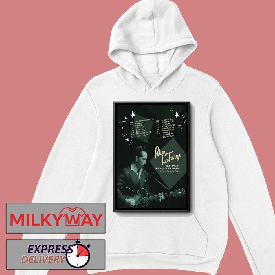 Pokey LaFarge Solo 2026 Tour Poster shirt