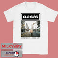 Oasis WHITE Tee What’s The Story Morning Glory shirt