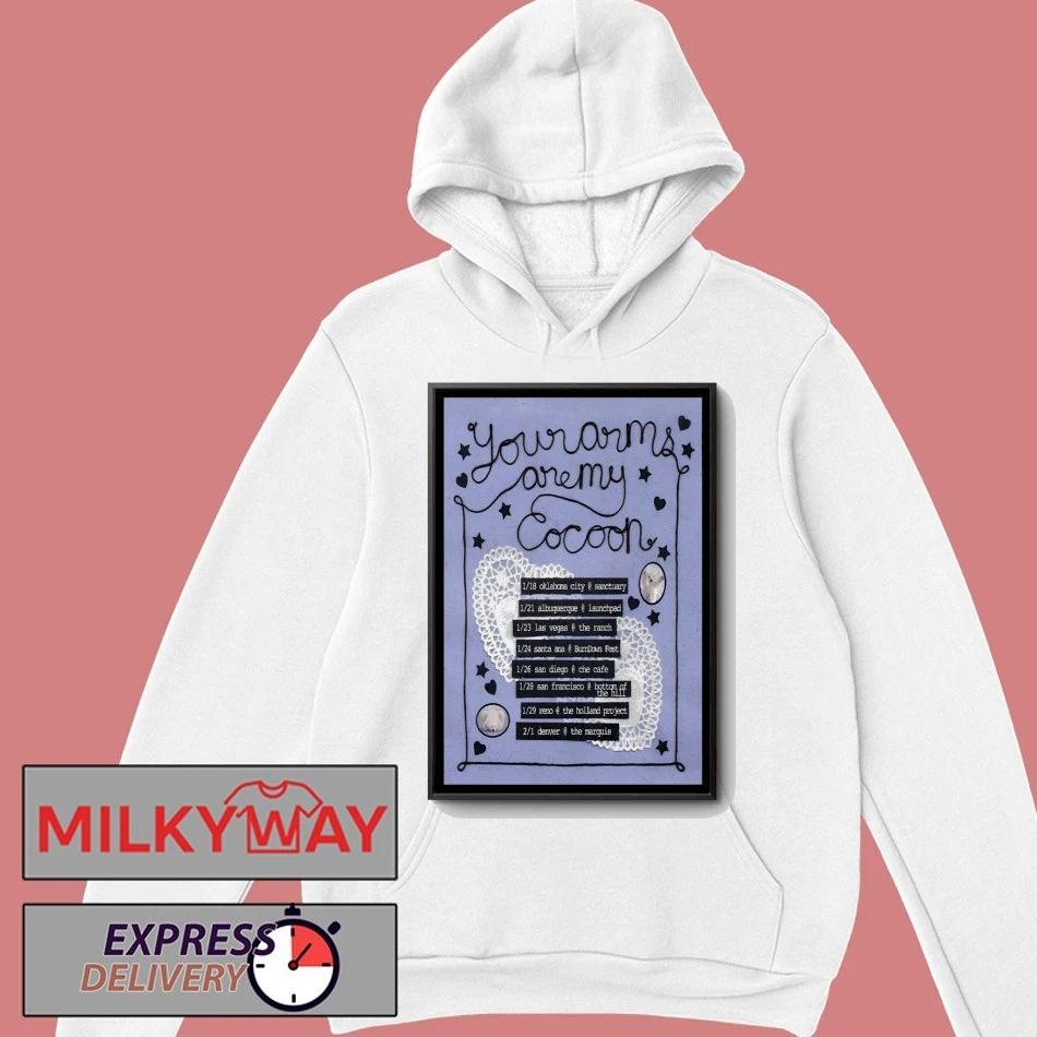 Your Arms Are My Cocoon Tour 2026 Poster shirt