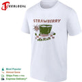 Strawberry Matcha Organic aesthetic food T-shirt
