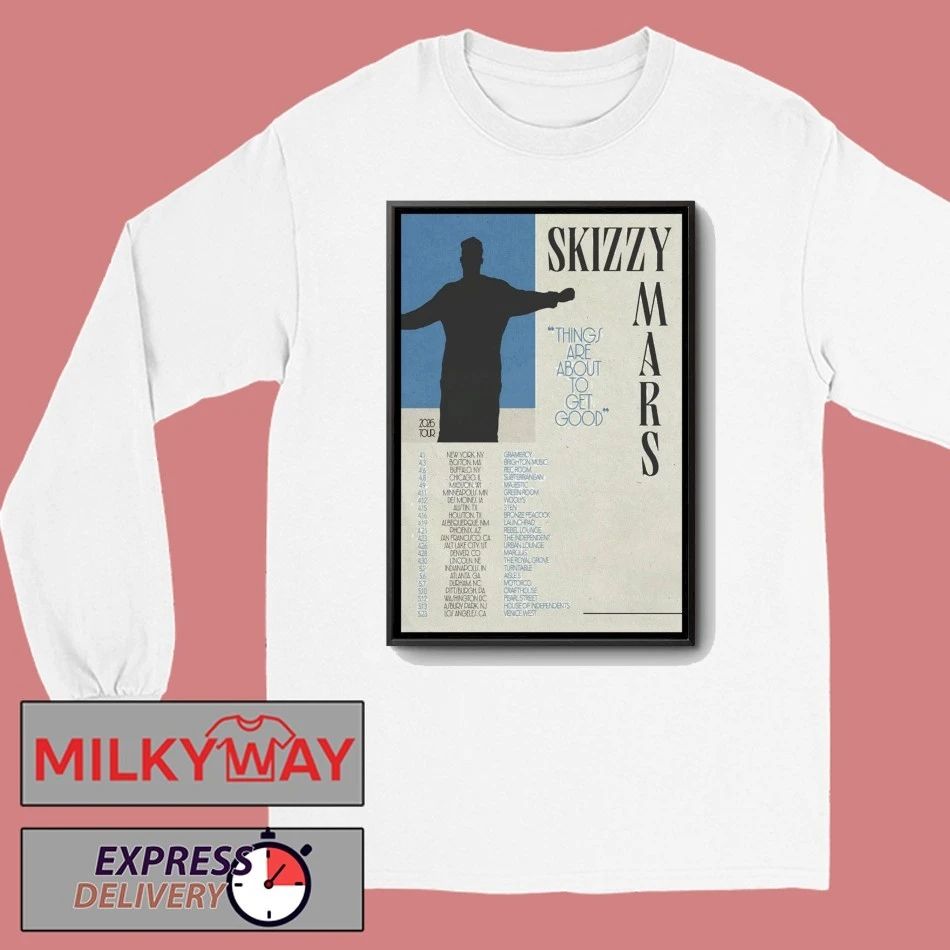 Skizzy Mars 2026 North American Shows Poster shirt