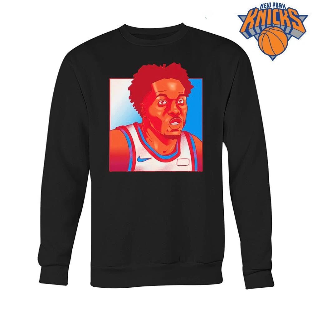 New York Knicks OG Anunoby Vector Portrait Art Basketball Fan Graphic NBA Finals 2026 Shirt