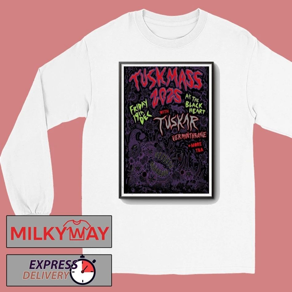Poster Tuskar The Black Heart Dec 19 2025 shirt