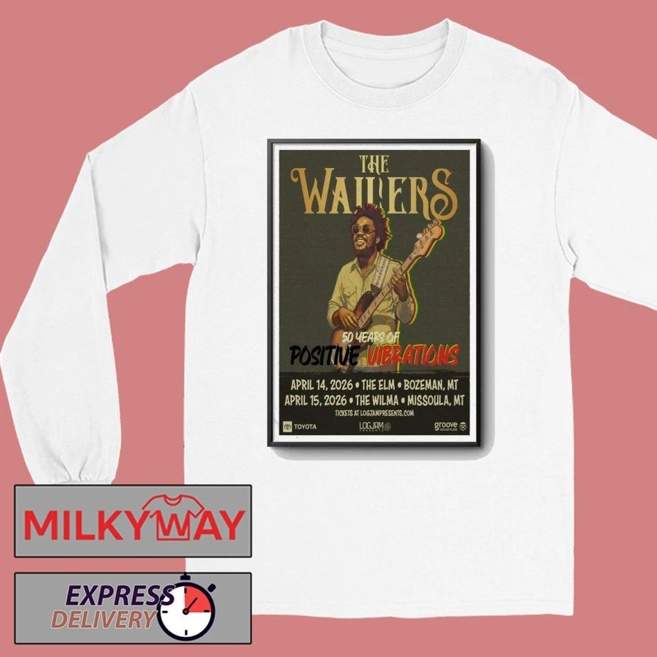 The Wailers Apr 14 2026 Poster Bozeman, MT Potter shirt