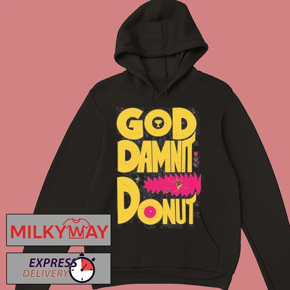Dungeon Crawler Carl God Damnit Donut T-Shirt
