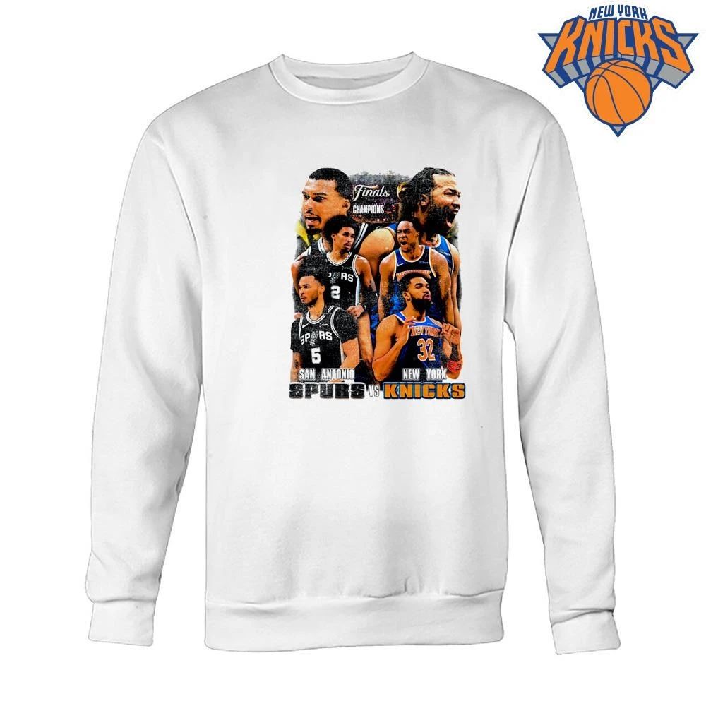NBA Finals 2026 San Antonio Spurs vs New York Knicks Graphic Tee Basketball Shirt