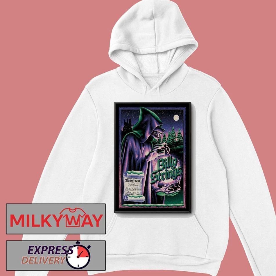 Billy Strings Akins Ford Arena Feb 7, 2026 Concert Poster shirt