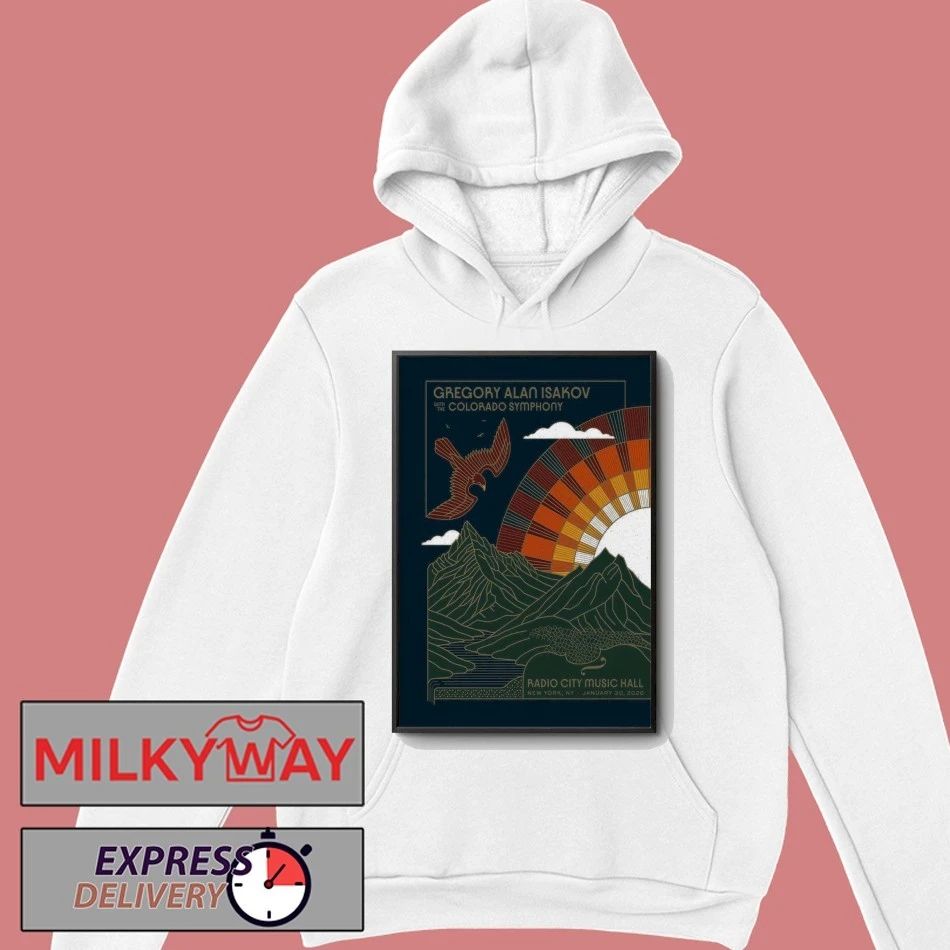 Gregory Alan Isakov New York NY January 30 2026 Poster shirt