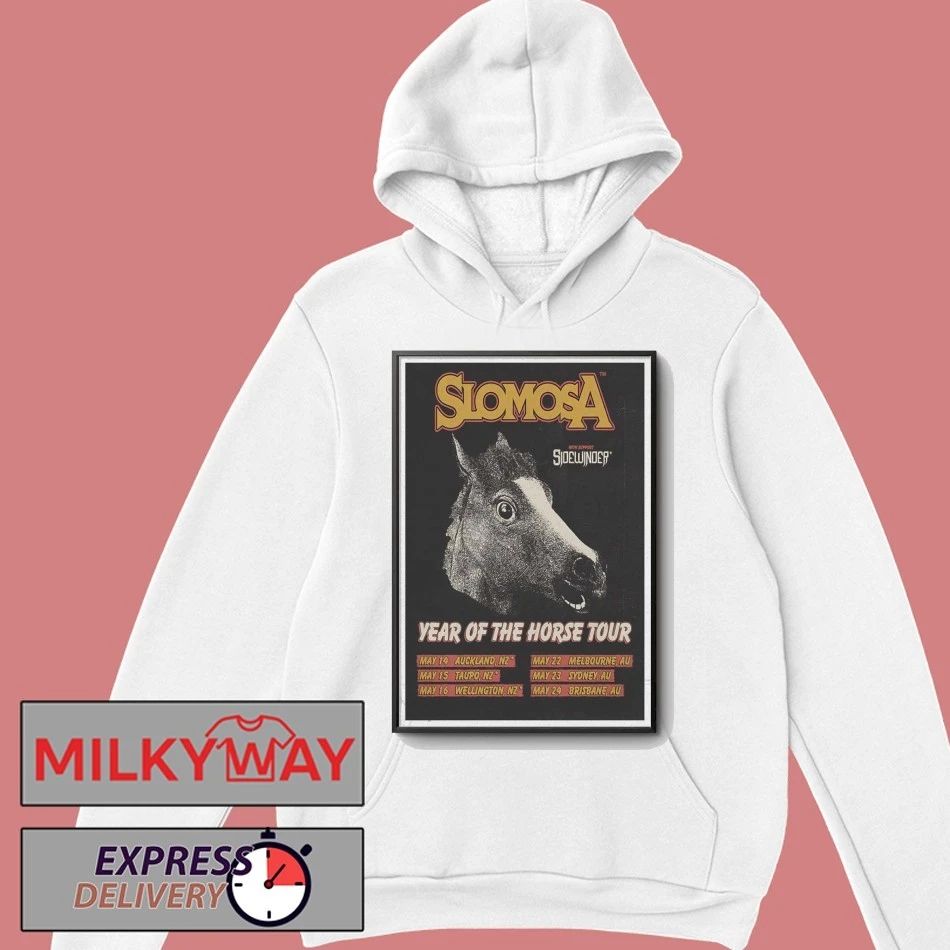 Slomosa Year Of The Horse 2026 Tour Poster shirt