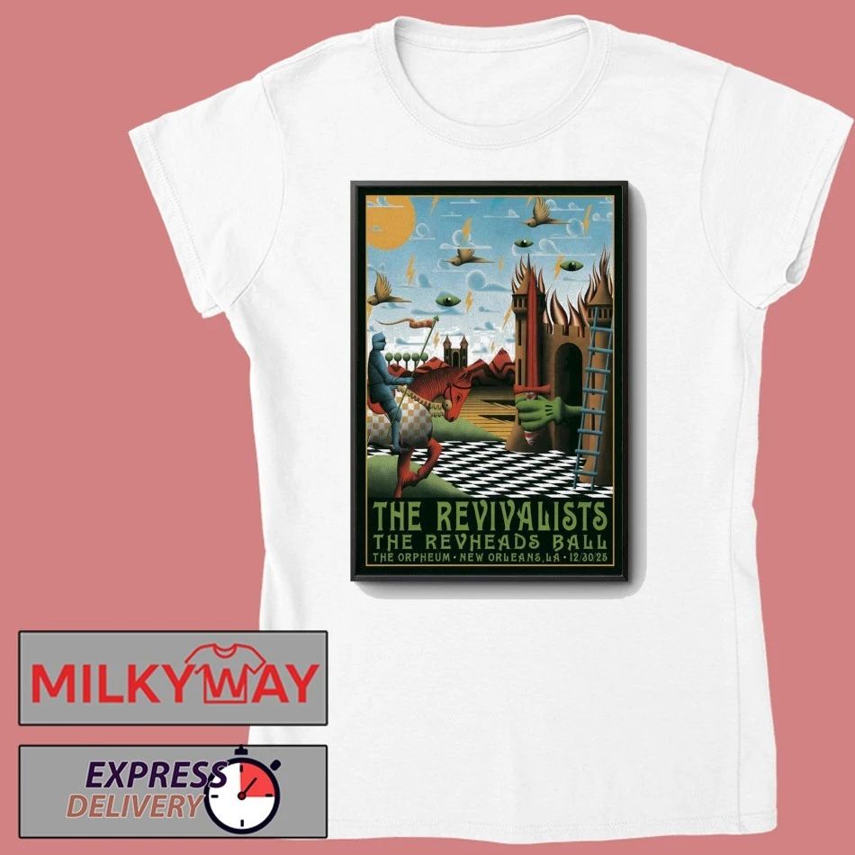 The Revivalists Orpheum Theater New Orleans LA Dec 30 2025 Poster shirt