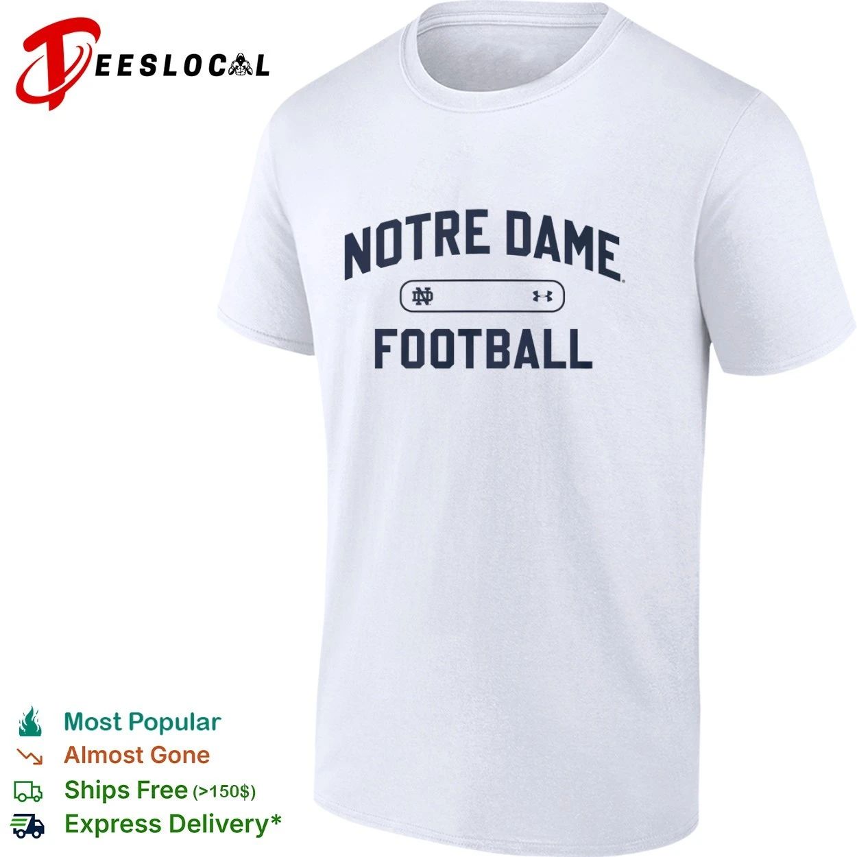 Notre Dame Football Fighting Irish NCAA T-shirt
