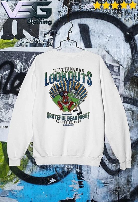 Chattanooga Lookouts Grateful Dead Night 2026 T-Shirt