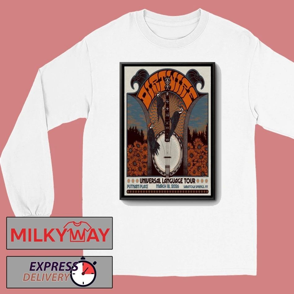 Dirtwire Mar 18 2026 Putnam Place in Saratoga Springs NY Poster shirt