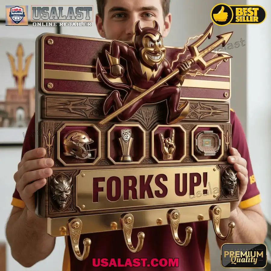 Arizona State Sun Devils Premium Wall Key Holder