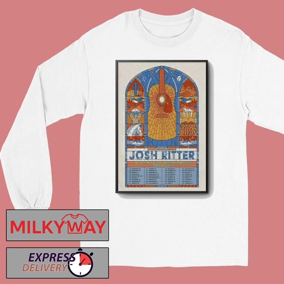 Josh Ritter Poster Tour Jan – May 2026 shirt
