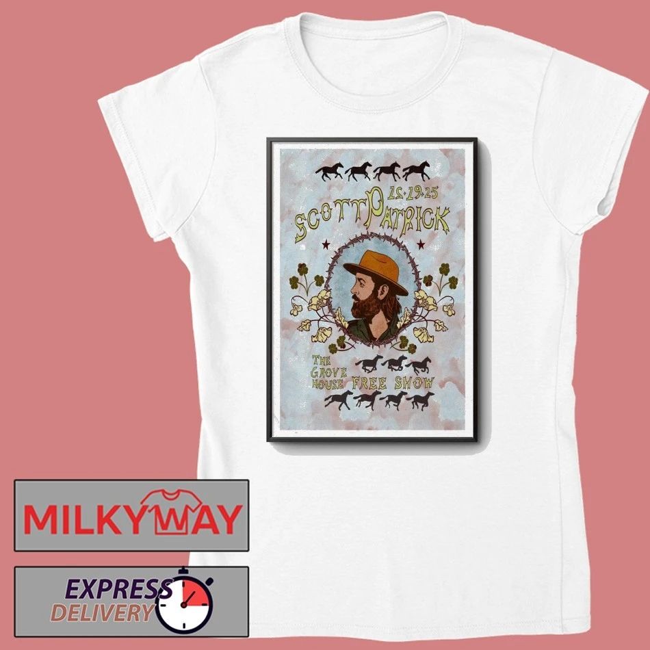 Scott Patrick Dec 19 2025 The Grove House Poster shirt