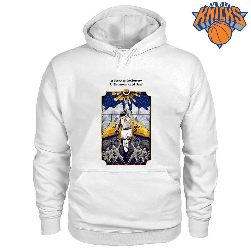 New York Knicks Champions NBA 2026 Jalen Brunson Gold Dust Sorcery Shirt