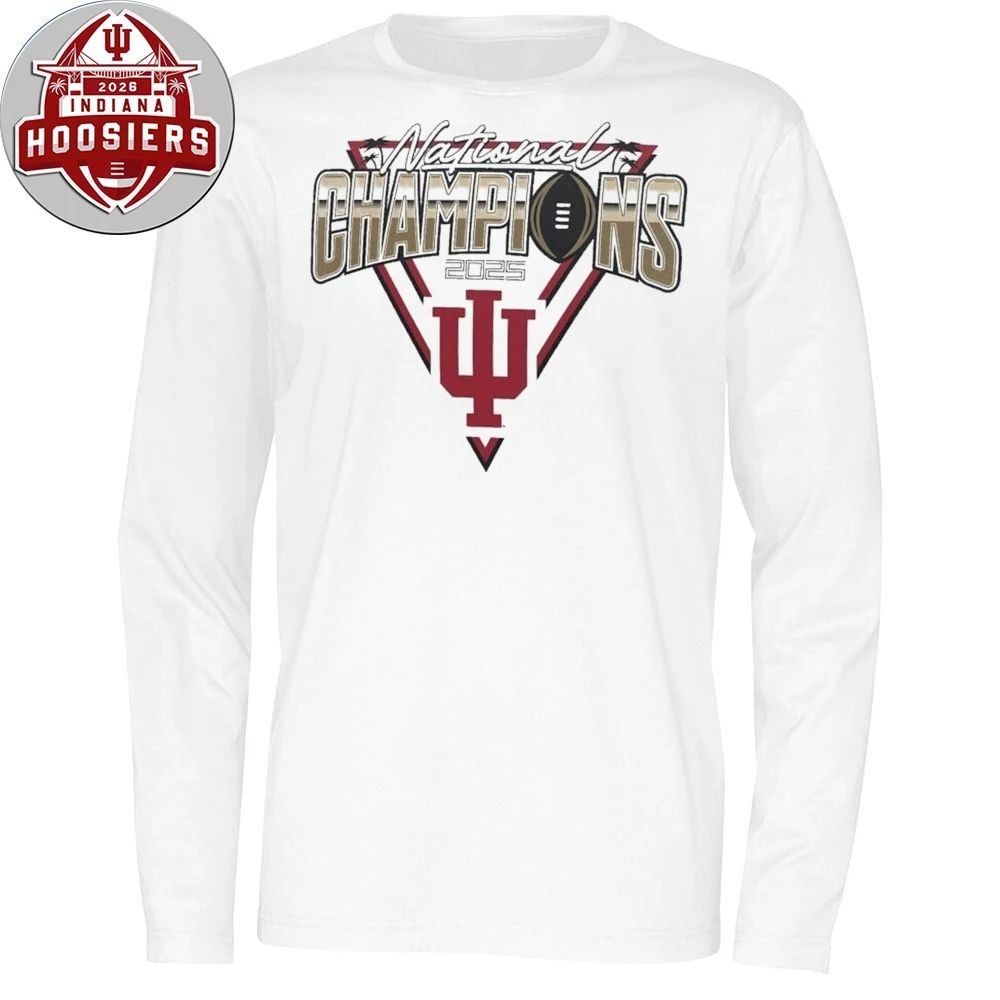 Indiana Hoosiers Women’s College Football Playoff 2025 National Champions Precision Pass T-Shirt