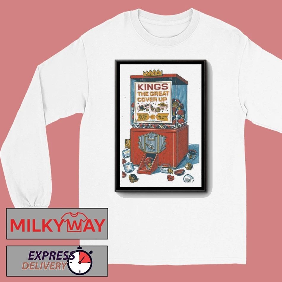 Kings Raleigh The Great Cover Up 2026 Poster shirt