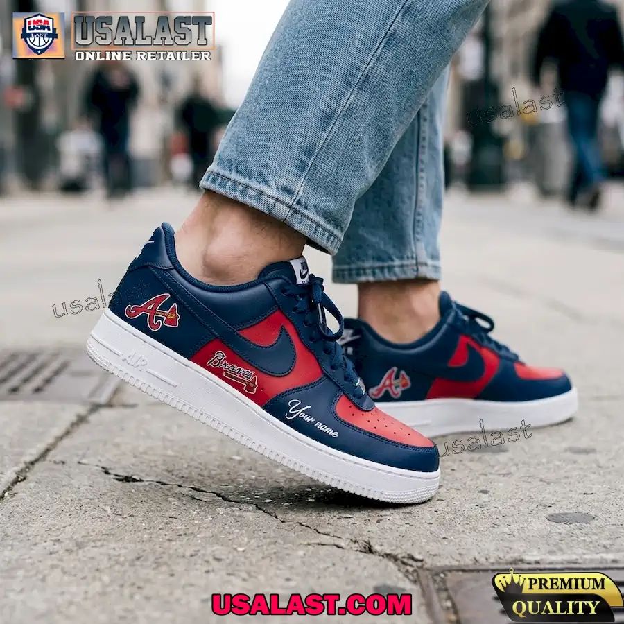 Atlanta Braves Custom Air Force 1 Sneaker 2026