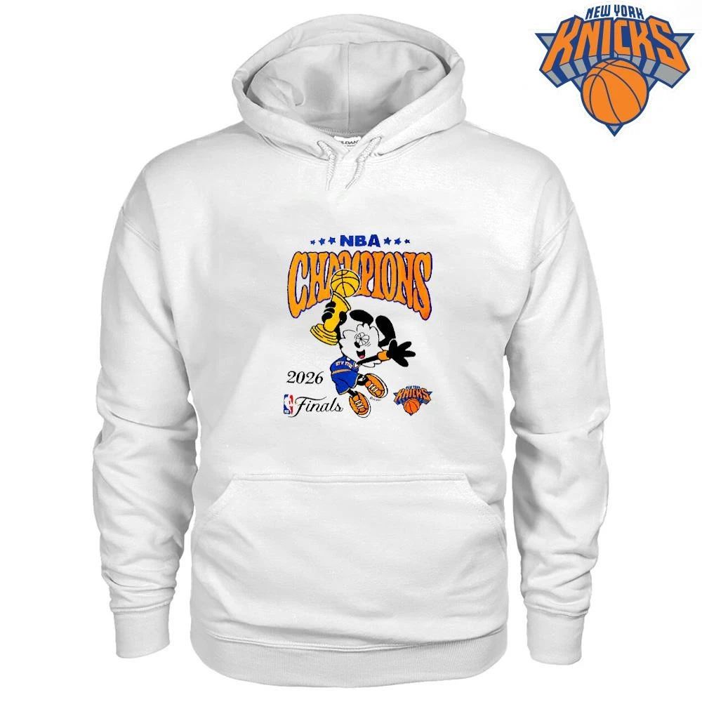 New York Knicks Champions NBA 2026 Verdy Complex Basketball Shirt