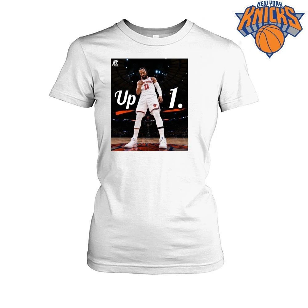 New York Knicks Jalen Brunson Up 1 Madison Square Garden NY Sports Graphic NBA Finals 2026 Shirt