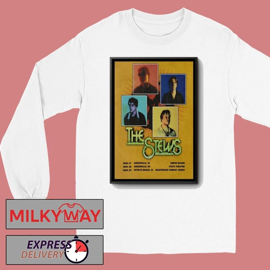 The Stews March 2026 Tour Carolinas Poster shirt