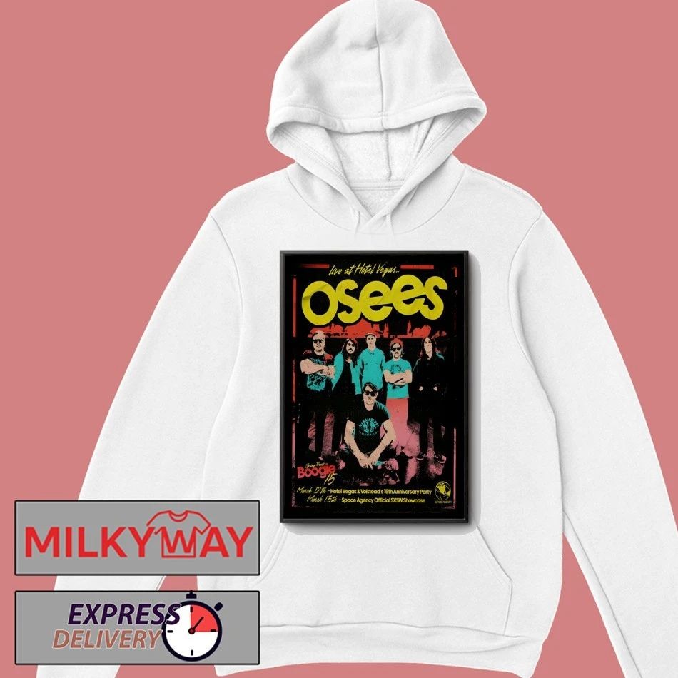 Osees SXSW Hotel Vegas Austin TX Mar 13 2026 Poster shirt