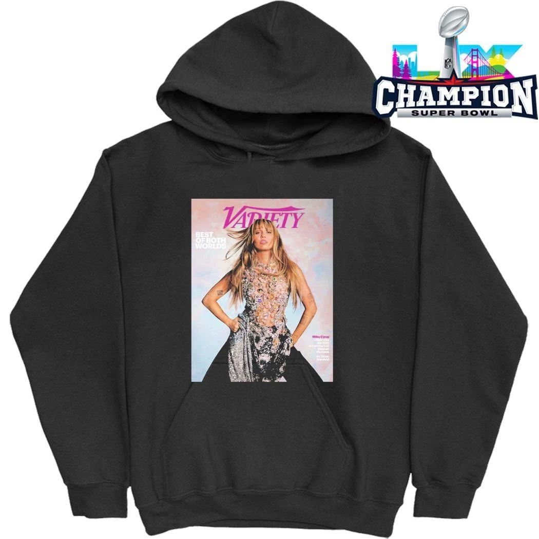 Miley Cyrus Graces The Cover Of Variety Magazine Best Of Both Worlds Celebrates The 20th Anniversary Of Hannah Montana Shirt