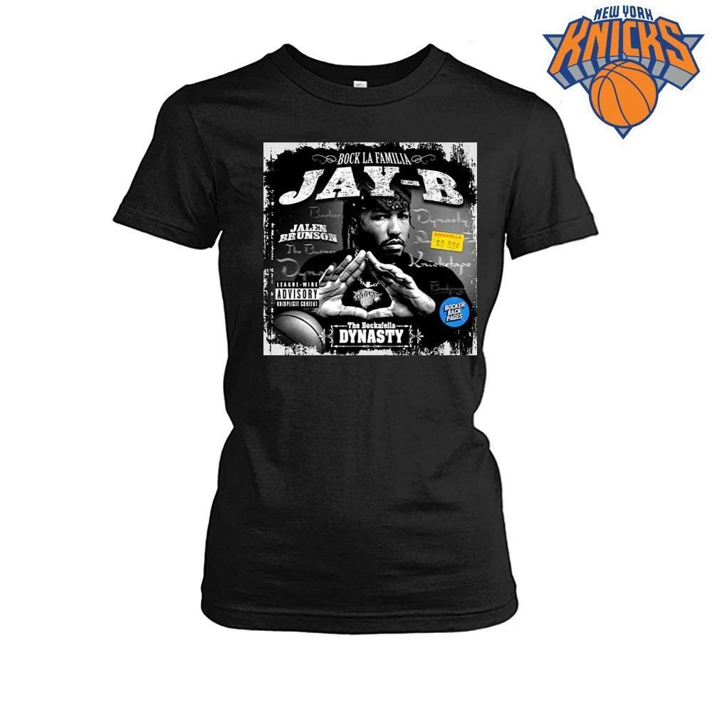 Jalen Brunson Jay B Bock La Familia The Bockafella Dynasty New York Knicks NBA Finals 2026 shirt