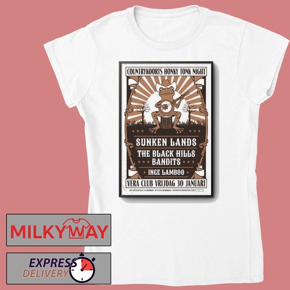 Countrykoorts Honky Tonk Night Event 2026 Poster shirt