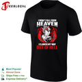 I Didn’t Fall From Heaven I Clawed My Way Out of Hell Vegeta T-shirt