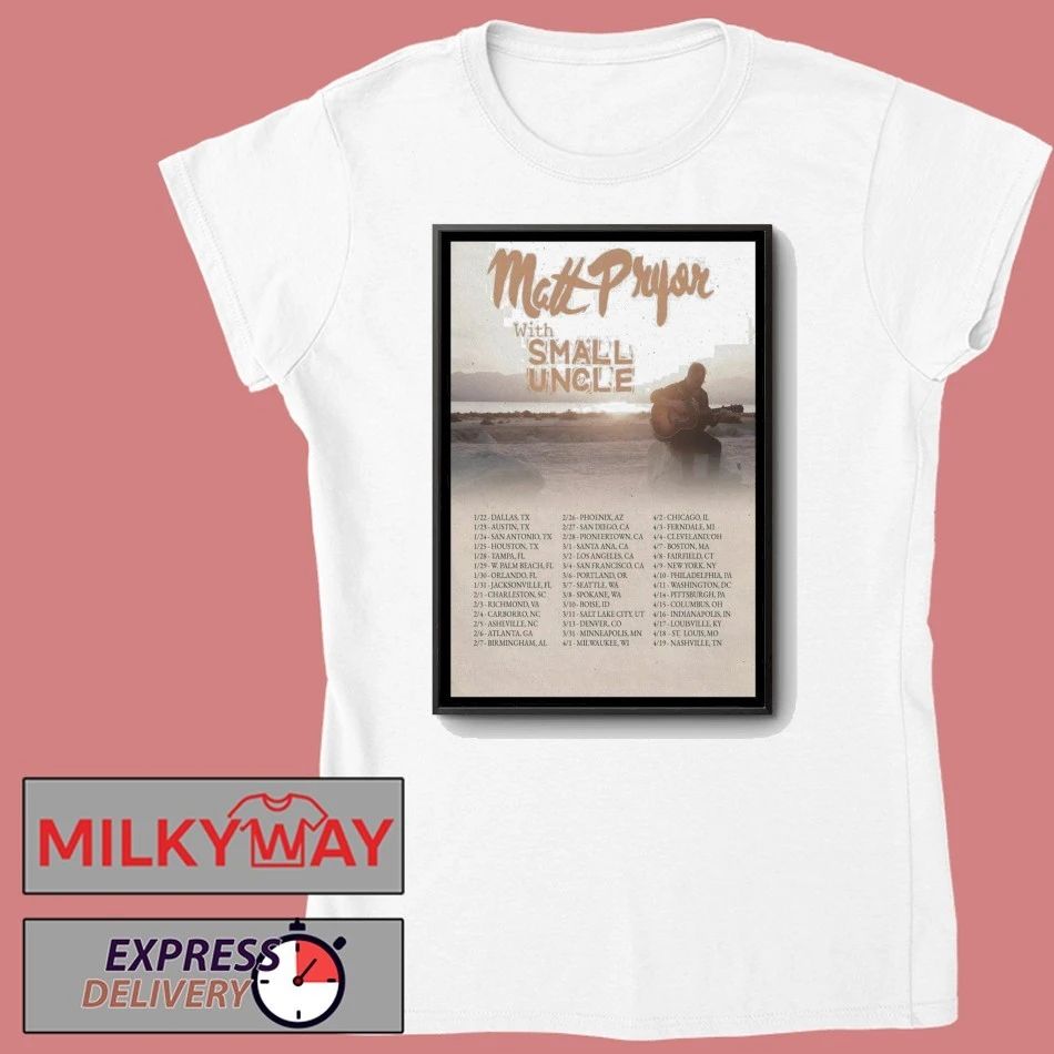 Matt Pryor 2026 The Salton Sea Tour Poster shirt