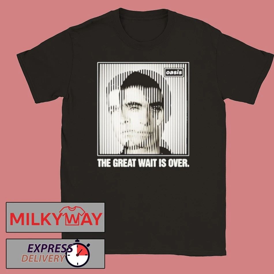 Oasis The Great Wait Is Over Tour Shirt