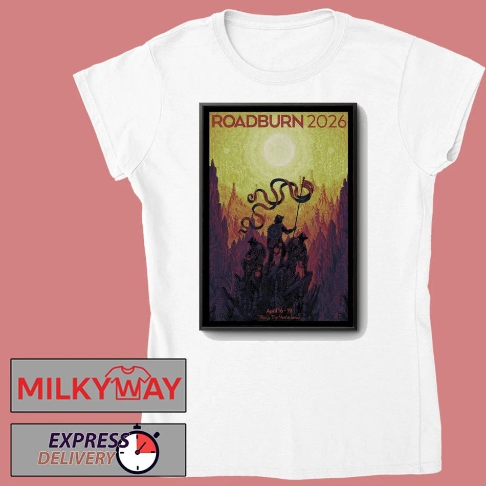 Roadburn Apr 16-19 2026 Poster The Netherlands shirt