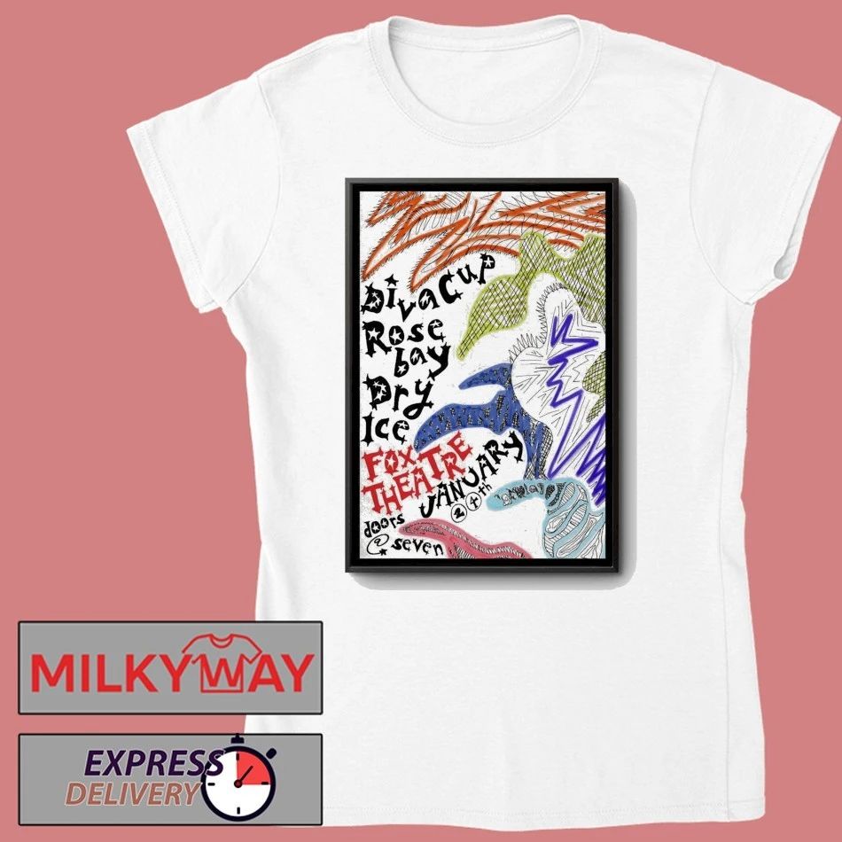 Diva Cup With Rosebay And Dry Ice Boulder CO On Jan 24 2026 Tour Poster shirt