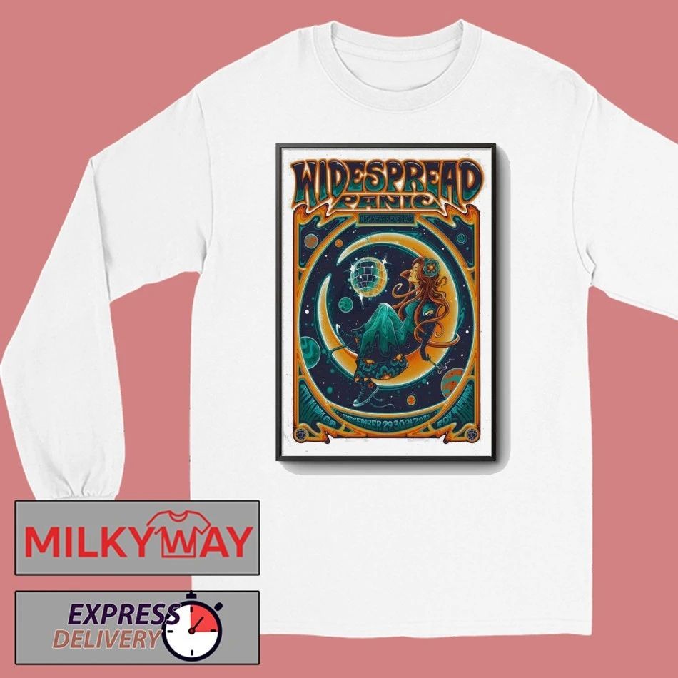 Widespread Panic Dec 29-31 2025 Fox Theatre in Atlanta GA Poster shirt