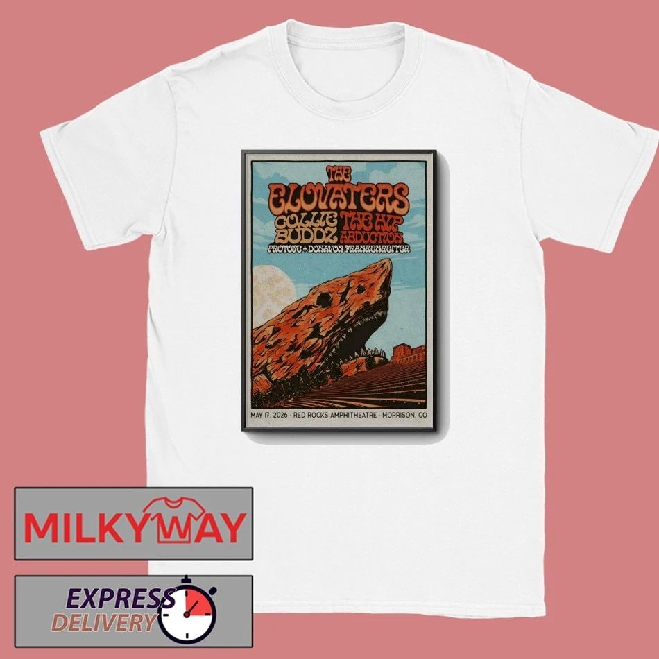 Poster The Elovaters Red Rocks 2026 shirt